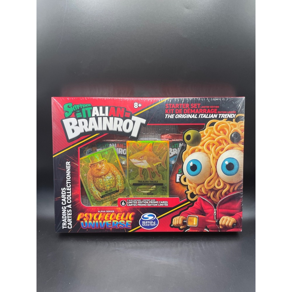 Spin Master Skifidol Italian Brainrot Psychedelic Universe Starter Set Alpha New